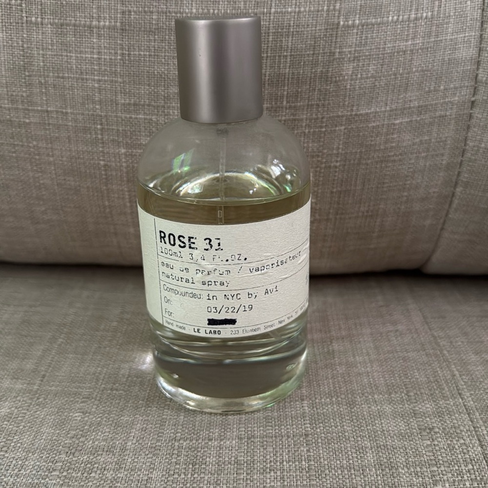 Le Labo Rose 31 Eau de Parfum 3.4oz / 100 ml